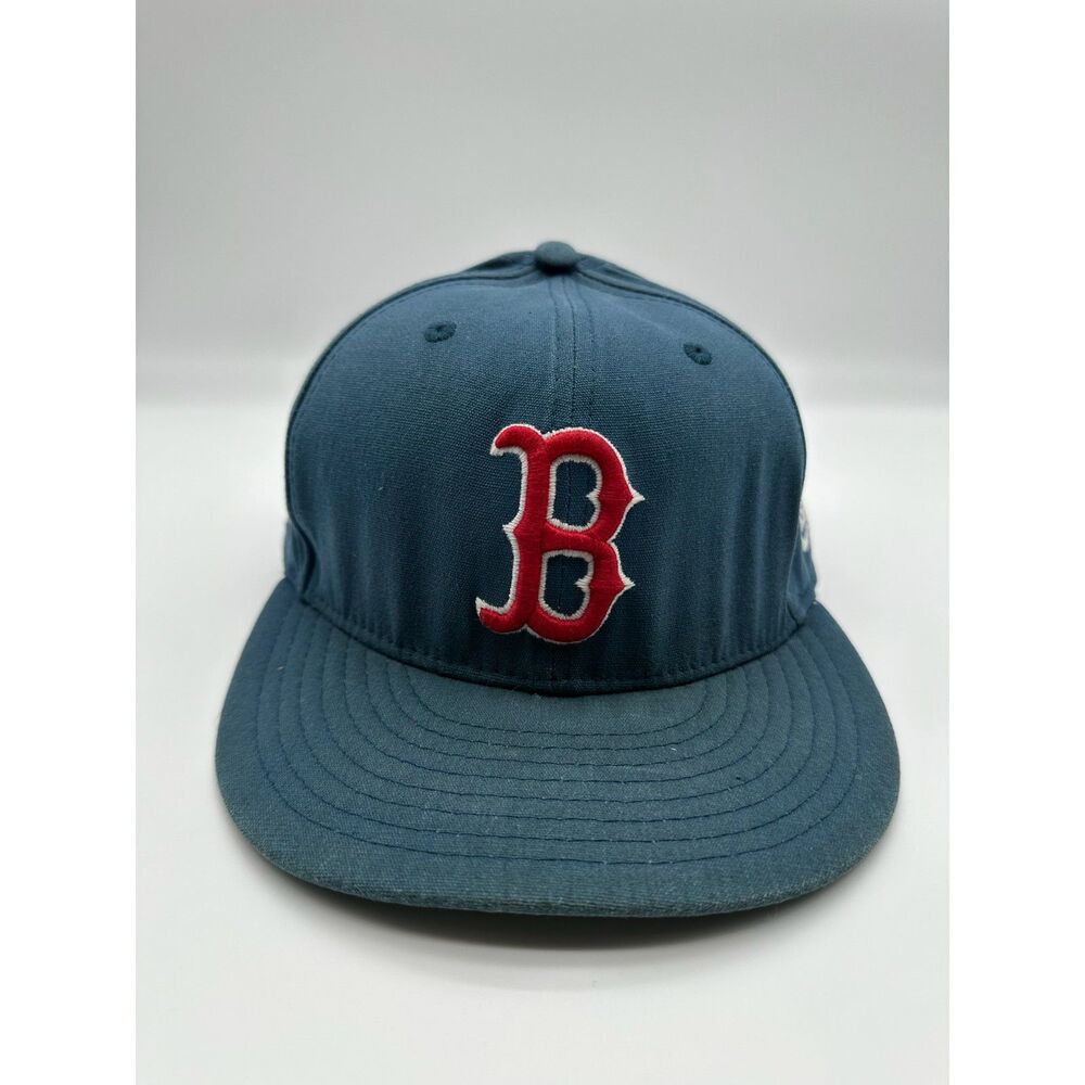 Eric Emanuel x New Era Boston Red Sox 59FIFTY Navy Fitted‎ Hat Size 7 5/8